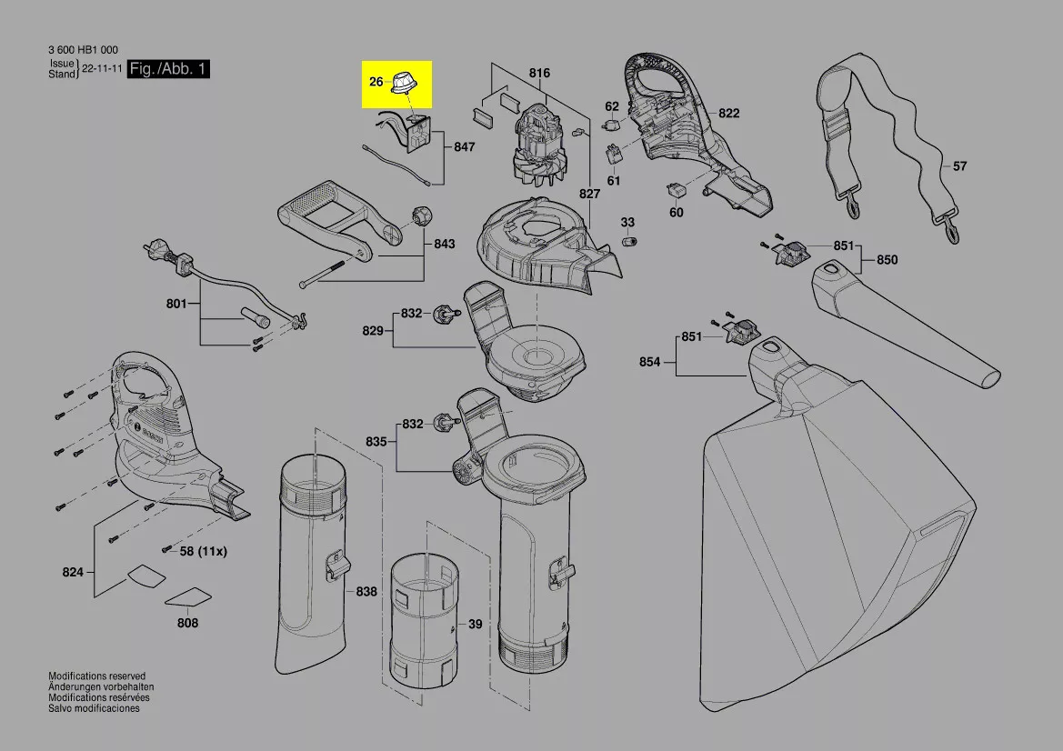 curseur commande électronique réf. F 016 F05 899 Bosch
